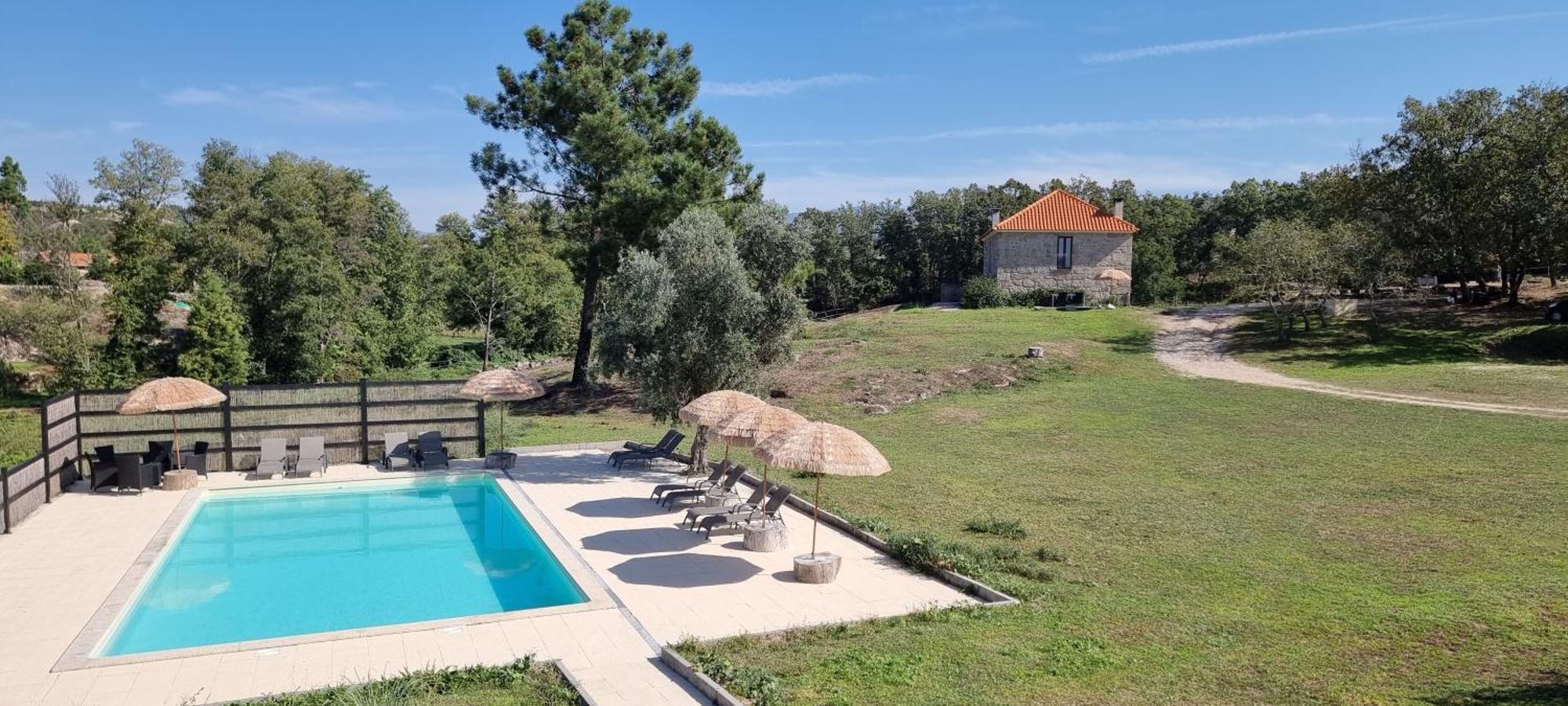 Quinta Da Adarnela Leilighet Lagares da Beira Eksteriør bilde